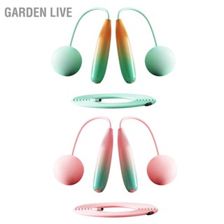 GARDEN LIVE เชือกกระโดดไร้เชือกปฏิบัติ ABS PVC ปลอดภัยสายเชือกกระโดดข้ามไร้สายสำหรับออกกำลังกาย