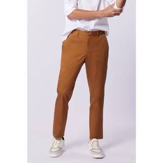 LTD กางเกงชิโน่ ผู้ชาย สีน้ำตาล | Chino Pants (Slim Fit) | 0929