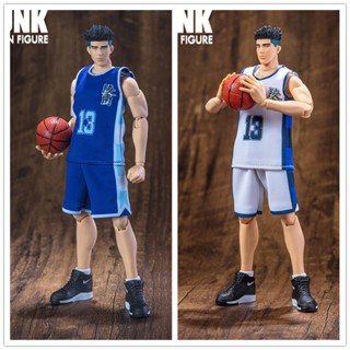 [โปรโมชั่น] โมเดล Dasheng Slam Dunk Lingnan Fukuda Yoshizhao No. ฟิกเกอร์ 13 Action Figure SLAMDUNK Sports Cover Basketball Stand MXTU