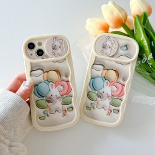 เคสโทรศัพท์มือถือนิ่ม ป้องกันเลนส์กล้อง ลายดอกทิวลิป 3D สําหรับ iPhone 14 Pro Max 14 Plus 11 12 13 Pro Max 12Pro Max