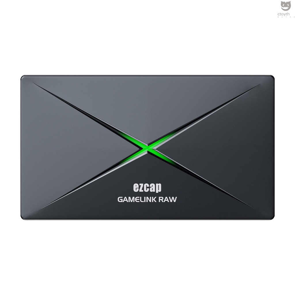 Ezcap333 GAMELINK RAW 4K HD การ์ดจับภาพวิดีโอ Type-C USB3.0 กล่องจับภาพวิดีโอ สูงสุด 2160p 30fps สตร