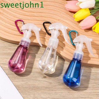 Sweetjohn ขวดสเปรย์ใส่สบู่เหลวล้างมือ พร้อมพวงกุญแจ สําหรับผู้หญิง