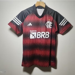 เสื้อกีฬาแขนสั้น ลายทีมชาติฟุตบอล Flamengo Special Edition เบอร์ 23-24 ไซซ์ S-XXL ชุดเหย้า สําหรับผู้ชาย