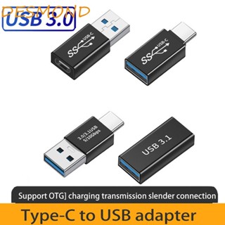 DESMOND High quality Type C Adapter Portable Type C Female to USB3.0 Female USB Converter Extension Cable Adapter USB 3.0 Male to Male Super Speed Multifunctional Type C Male to Male For Phone Tablet USB-C Charge Adapter