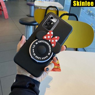 เคสโทรศัพท์มือถือ ซิลิโคนนิ่ม พร้อมกระจกขาตั้ง สําหรับ ZTE Blade A72 5G 4G V40 A72 V40