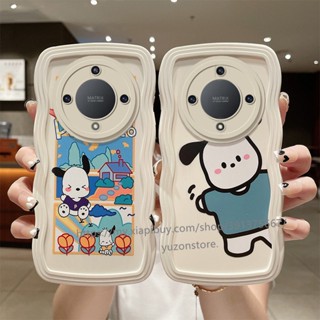 เคสโทรศัพท์ซิลิโคน TPU แบบนิ่ม ลายการ์ตูนคลื่น สําหรับ Honor X9a 70 50 Huawei Nova 10 Pro Mate 50 Pro เคส Phone Case