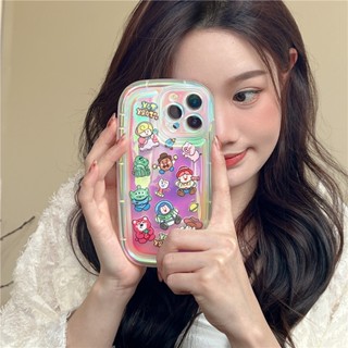 เคสโทรศัพท์มือถือ ลายการ์ตูนดิสนีย์ ทอยสตอรี่ ไล่โทนสี สําหรับ iphone 14 13 12 11 pro max 14promax