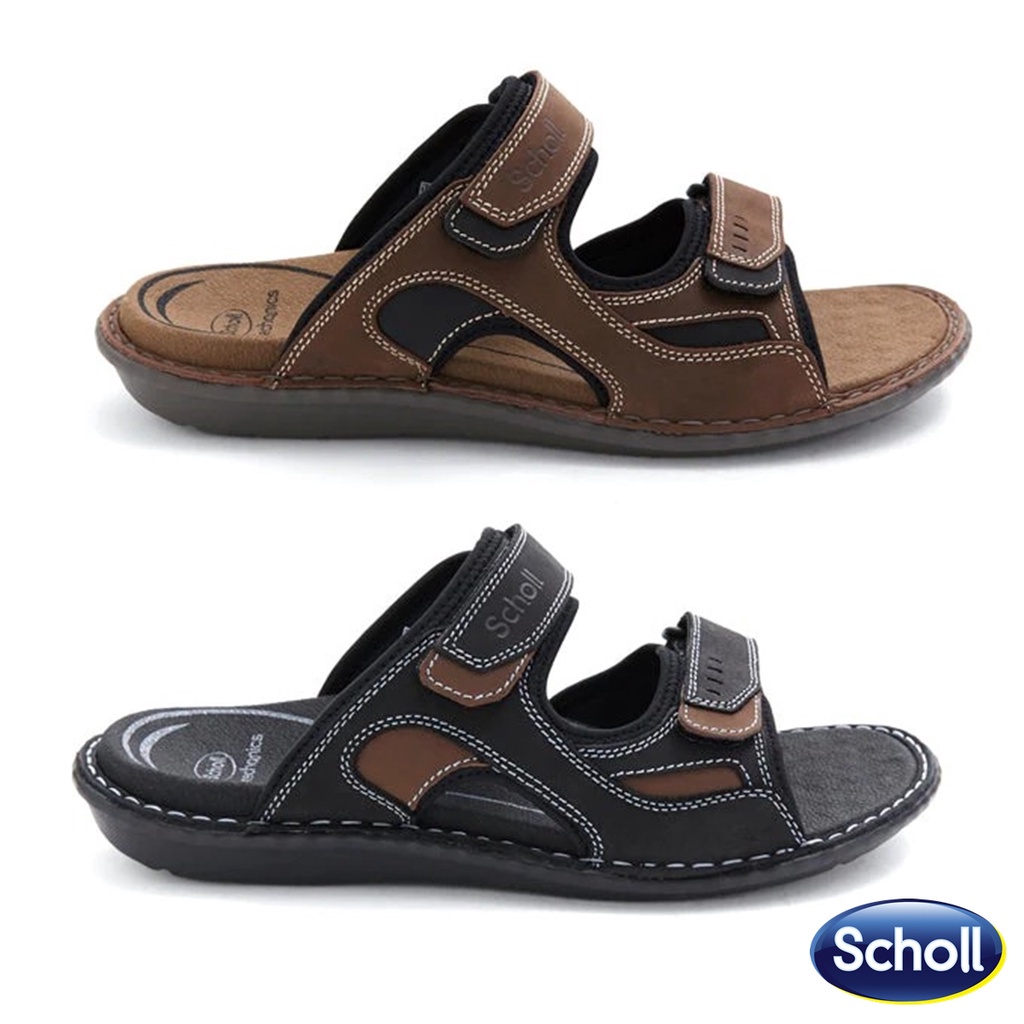 🔹ขายด่ว☀️[โค้ด G7MF3NLR ลดอีก 10%] SCHOLL Concord Biomechanics Sandals รองเท้าแตะ เพื่อสุขภาพ ผู้ชาย สกอล์ แท้