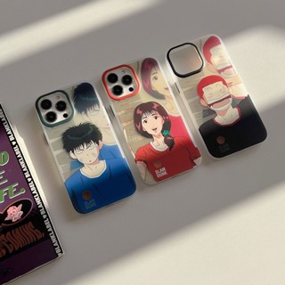 เคสโทรศัพท์มือถือ ผิวด้าน ลายการ์ตูน SLAM DUNK Rukawa Kaede สําหรับ iPhone 14 Pro 14Plus 13 12 Pro Max