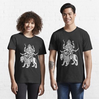 Hindu Goddess Durga Essential T-Shirt 823317342002409472