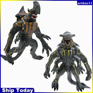 Arthur ฟิกเกอร์ PVC รูปปั้นหัวมีด Pacific Rim Kaiju 2 ชิ้น