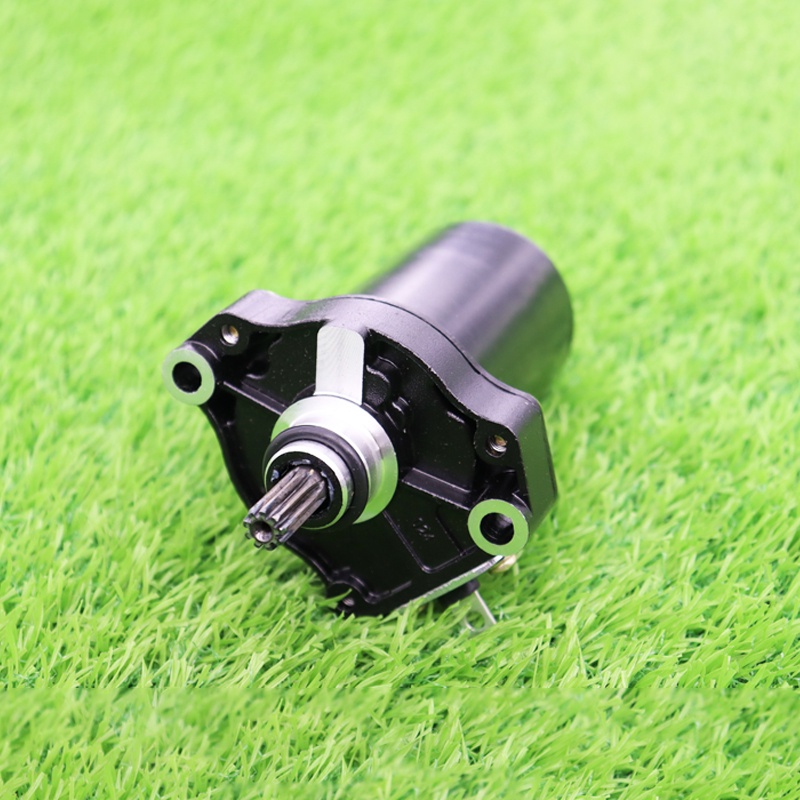 มอเตอร์สตาร์ท ไดสตาร์ทเดิม WAVE110-i 400CC/420CC ไดสตาร์ท เวฟ110i สีดำ ไดร์สตาร์ทแต่ง - รูปที่ 4