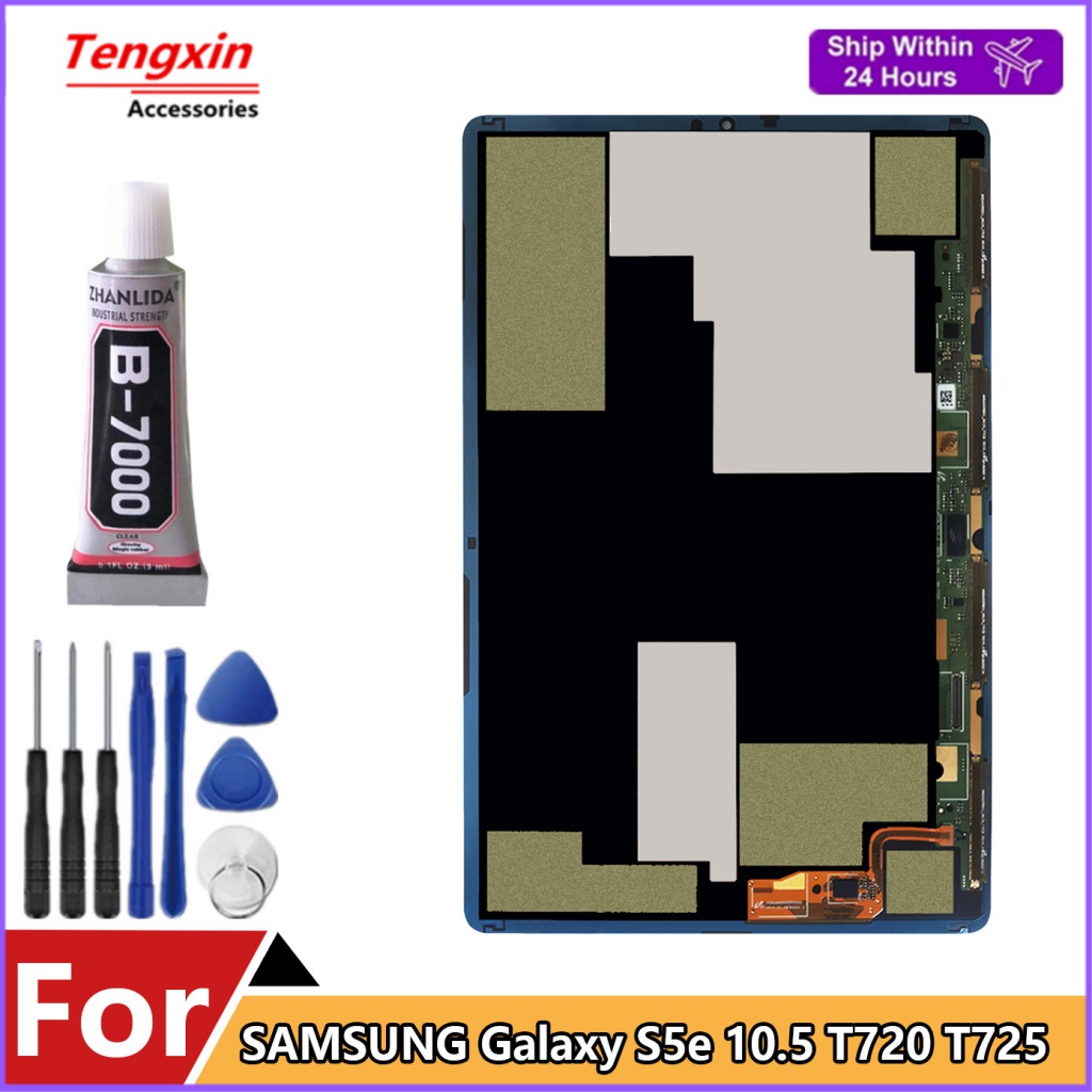 หน้าจอแสดงผล LCD ดิจิไทเซอร์ สัมผัสหน้าจอ สําหรับ SAMSUNG Galaxy Tab S5e 10.5 T720 T725 Galaxy Tab S5e