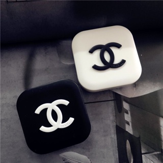 Chanel ตลับคอนแทคเลนส์มูลค่าสูง ตลับคอนแทคเลนส์สี ตลับคอนแทคเลนส์ กล่องเก็บคอนแทคเลนส์สายตาสั้น