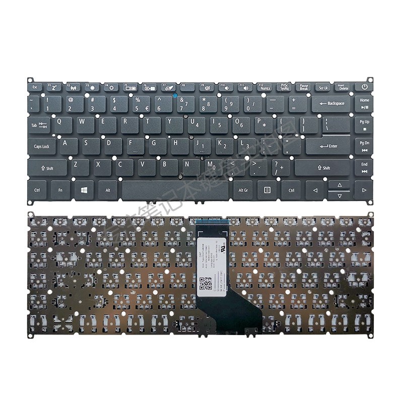 คีย์บอร์ดสําหรับ Acer TravelMate P214 TMB114-21 TMP214-51G TMP214-52 A314-33 A314-41 A514-51G A514-51KG TMP40-51 คีย์บอร์ด