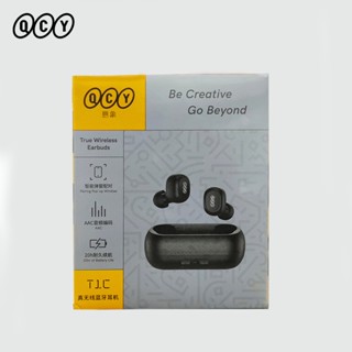 หูฟังบลูทูธ QCY รุ่น T1C รับประกัน 1 ปี True Wireless Earbuds หูฟังไร้สาย เบสหนัก ใส่สบายหู ตัดเสียงรบกวน ระบบสัมผัส