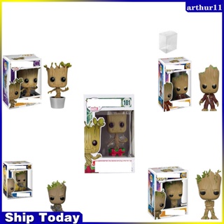 Arthur Funko Guardians Of The Galaxy Vol. โมเดลฟิกเกอร์ รูปกรูท เครื่องประดับ สําหรับแฟนคลับ เก็บสะสม 2 ชิ้น