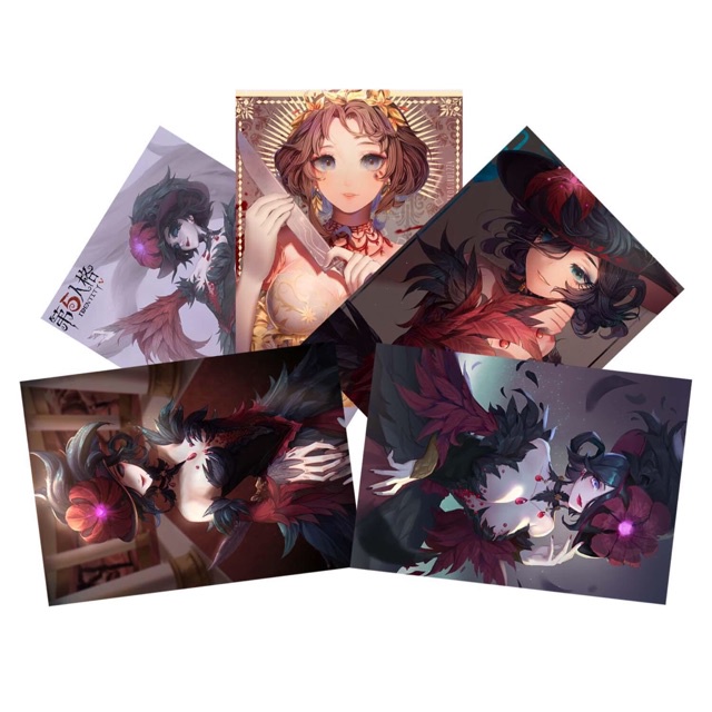 โปสเตอร์ Bloody Queen 3 แผงขนาด 4 ภาพ ldentity V Bloody Queen
