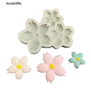 LETH 3 With Sakura Flower Shape Silicone Mold Sun Flower Fondant Baking Mold Vary