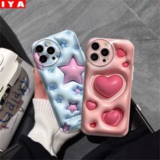 เคสโทรศัพท์มือถือ TPU ไล่โทนสี ลายหัวใจ สําหรับ Samsung A14 A04 A04S A13 A03S A12 A52 A52S A21S A50 A50S A30S A20 A10S A10 A11 J7 Prime J7 Pro J6Prime