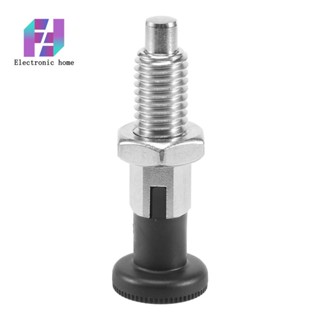 M10 Stainless Steel Self Locking Index Plunger Pin With Self Locking Function For Dividing Head For Sophisticated Position Locating