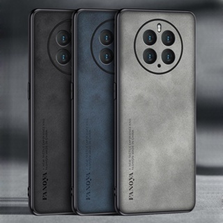 เคสโทรศัพท์มือถือหนัง PU กันกระแทก สไตล์วินเทจ สําหรับ Huawei Mate 50 Pro 40 30 9 10 20 X