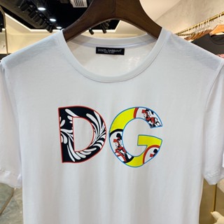 D0lce&amp;gabba เสื้อยืดคอกลม แขนสั้น พิมพ์ลายตัวอักษร 2022