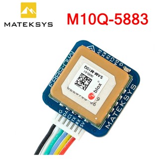 Matek M10Q-5883 GNSS โมดูล GPS เข็มทิศแม่เหล็ก QMC5883L สําหรับโดรนบังคับ FPV