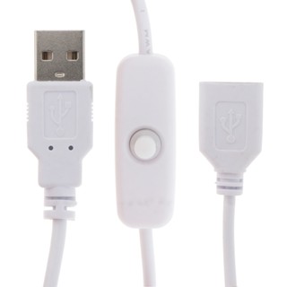 【SPT*】สายเคเบิล Usb พร้อมสวิตช์เปิด ปิด สายชาร์จ USB 5V สําหรับพัดลมโคมไฟ USB