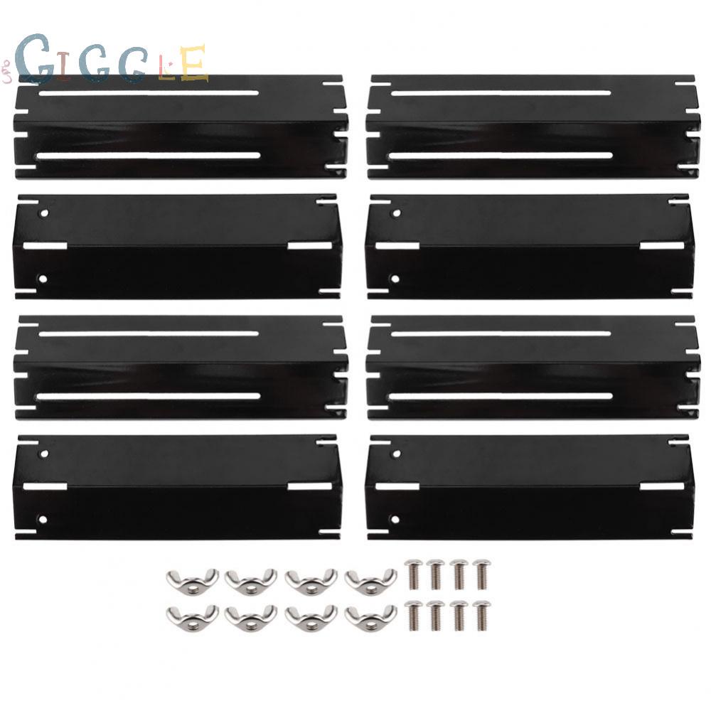 Hot Sale 8Pcs Adjustable Stainless Steel Heat Plate BBQ Gas Grill Replacement Kit