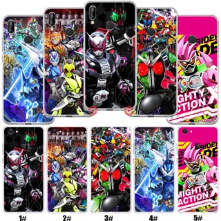 เคสโทรศัพท์มือถือใส ลาย Kamen Rider สําหรับ Realme Narzo 30 3 5 5S 5i 6i 6 7 7i 8 8S Pro Q V13 LII63