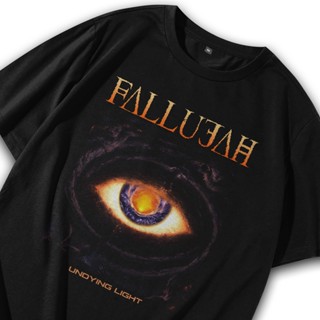 Kaos Band Death Metal Fallujah เสื้อยืดลําลอง แขนสั้น คอกลม พิมพ์ลายวงดนตรี Baju สไตล์พังก์ วินเทจ พรีเมี่ยม สําหรับผู้ชาย ผู้หญิง ไซซ์ใหญ่ ทัวร์ทัวร์ด้านนอก อินโดนีเซีย 335