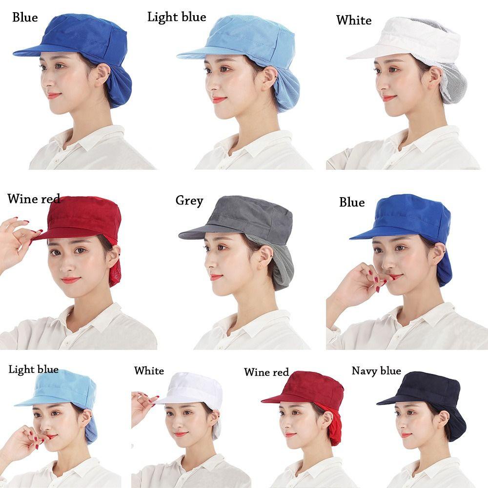 Gaoxi75 หมวกเชฟโรงแรมระบายอากาศทําอาหารที่ถูกสุขอนามัยอบหมวก Cook - รูปที่ 7