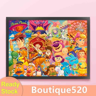 【จัดส่งฟรี】ชุดปักครอสสติตช์ ผ้าฝ้าย 11CT พิมพ์ลาย Toy Story [boutique520.th]