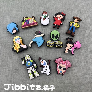 Crocs jibbitz charms การ์ตูนน่ารัก เครื่องประดับรองเท้า อุปกรณ์เสริมรู แฟชั่น DIY ตกแต่ง