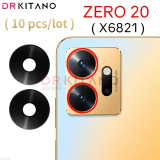 เลนส์กระจกกล้องด้านหลัง แบบเปลี่ยน สําหรับ Infinix Zero 20 X6821 10 ชิ้น