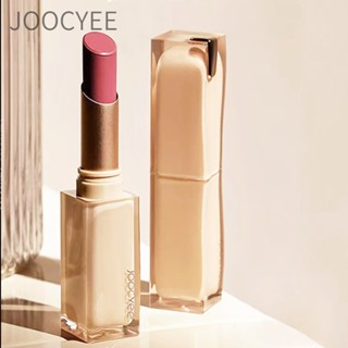 Joocyee ลิปสติกเจลลี่คริสตัล เนื้อนิ่ม ไม่ติดแก้ว สีขาว สําหรับผู้หญิง