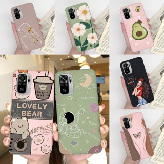 เคสโทรศัพท์มือถือ ซิลิโคนนิ่ม กันกระแทก ลายการ์ตูนนักบินอวกาศ แฟชั่น สําหรับ Xiaomi Redmi Note 10 4G 6.43 นิ้ว Note 10S M2101K7BG