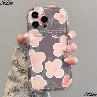 ✅เคสโทรศัพท์มือถือแบบนิ่ม ใส กันกระแทก ลายดอกลิลลี่ สําหรับ iPhone 14 13promax 12 11 7 8p xs r