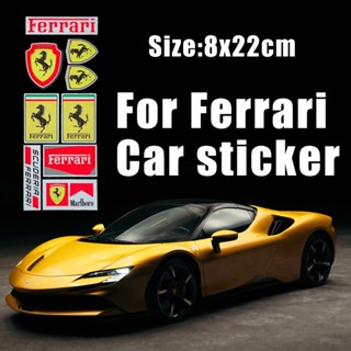 สติกเกอร์สะท้อนแสง สําหรับติดตกแต่งรถยนต์ Ferrari Portofino Roma SF90 812 F8 488