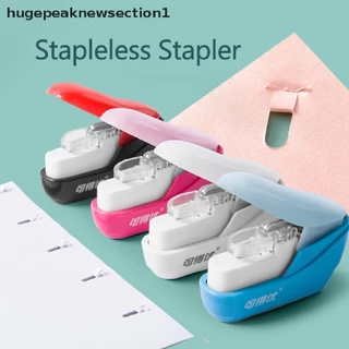 Bigpeaknewsection1 Book Paper Stapling Portable Staplerless Stapler School Office Supplies