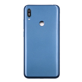 เคสแบตเตอรี่ด้านหลัง พร้อมปุ่มเลนส์กล้อง แบบเปลี่ยน สําหรับ Huawei Y6 2019 Y6 Prime 2019