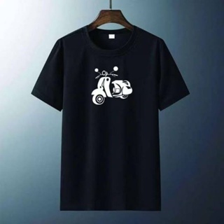 ขายเสื้อยืด พิมพ์ลาย Vespa（S-5XL）