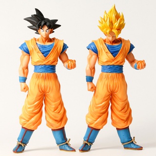 โมเดลฟิกเกอร์ Pvc อนิเมะดราก้อนบอล Z Son Goku Super Saiyan Goku ของขวัญ ของเล่นสําหรับเด็ก