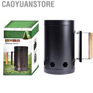 Caoyuanstore Chimney Starter  Stainless Steel Charcoal for Camping Outdoor Barbecue