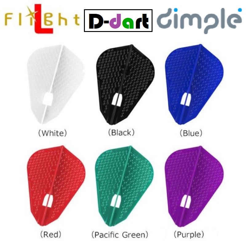 L STYLE DARTS FLIGHT - (L9 DIMPLE) L-Flight Dart PRO DIMPLE FLIGHT L DART FLIGHT (SAYAP ARROW)