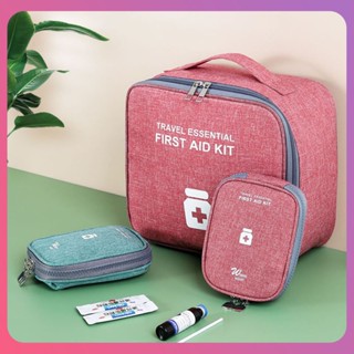 Creative Mini แบบพกพากระเป๋าเก็บยา Aid Kit ท่องเที่ยวกลางแจ้ง Camping เครื่องมือที่มีประโยชน์ขนาดเล็กฉุกเฉิน Medicine Divider Organizer Pill Case [COD]