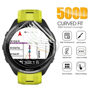 [ Featured ] ฟิล์มกันรอยหน้าจอนาฬิกาข้อมือ เจลใส กันเปรอะเปื้อน สําหรับ Garmin Forerunner 265s 265 965