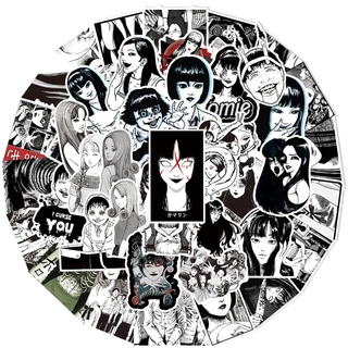 ❉ จุนจิ อิโต้ สติกเกอร์ Tomie Series 01 ❉ สติกเกอร์แฟชั่น กันน้ํา DIY 50 ชิ้น/เซต
