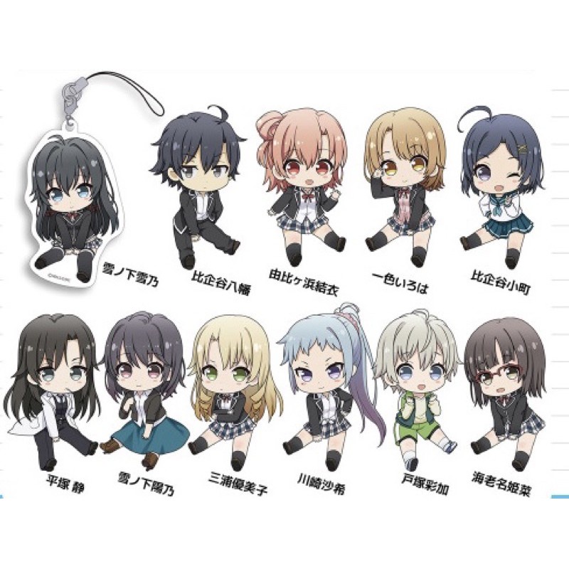 40-60 สติ๊กเกอร์ yahari แร่ไม่มี seishun รักมาวาแมงกาติรุ